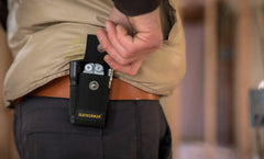 Black Nylon Sheath w/ Pockets